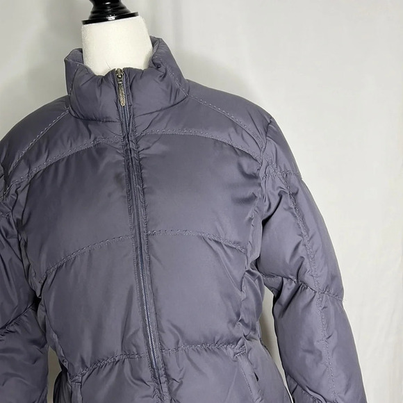 Eddie Bauer Mauve Premium Small Goose Down Coat - Picture 2 of 9